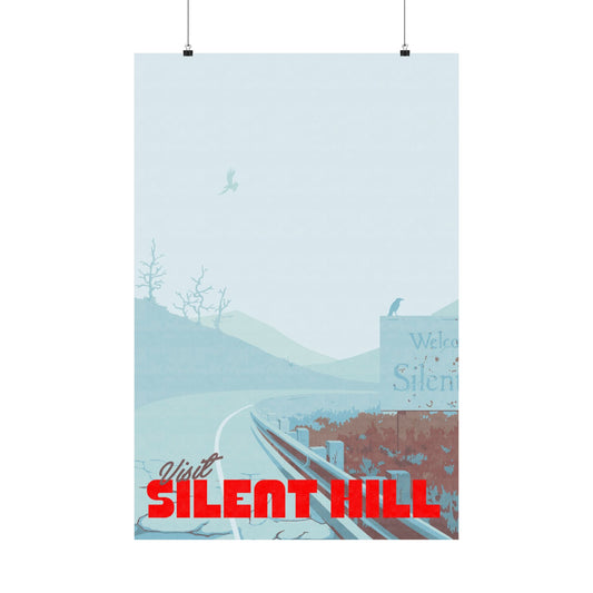 Visit Silent Hill Travel Poster