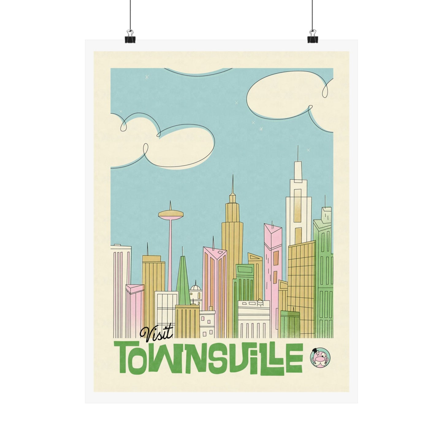Visit Townsville Travel Poster