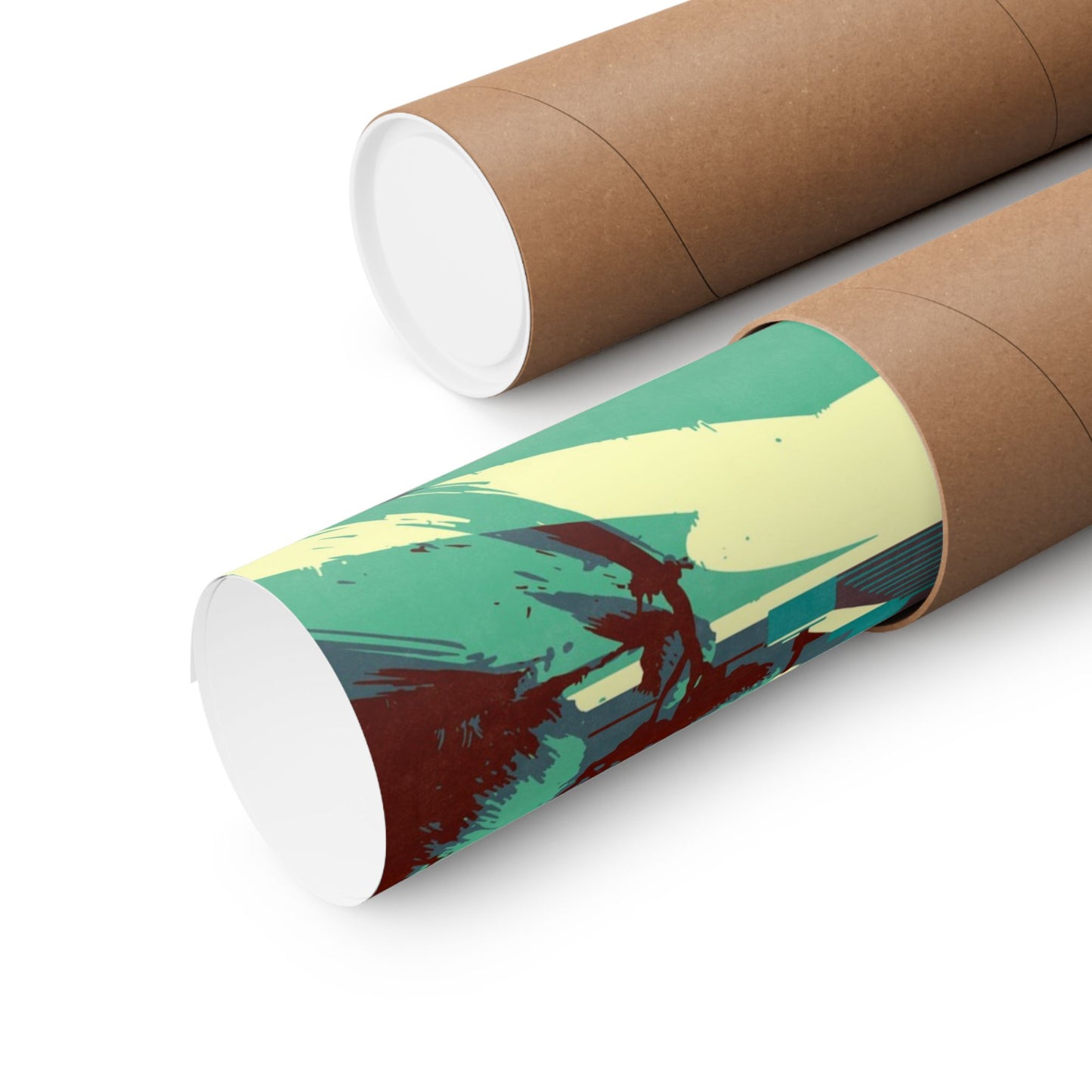 Visit Hill Valley Past Travel Poster