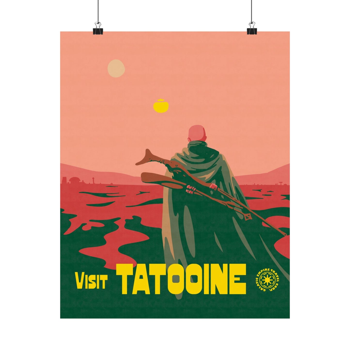 Visit Tatooine Poster