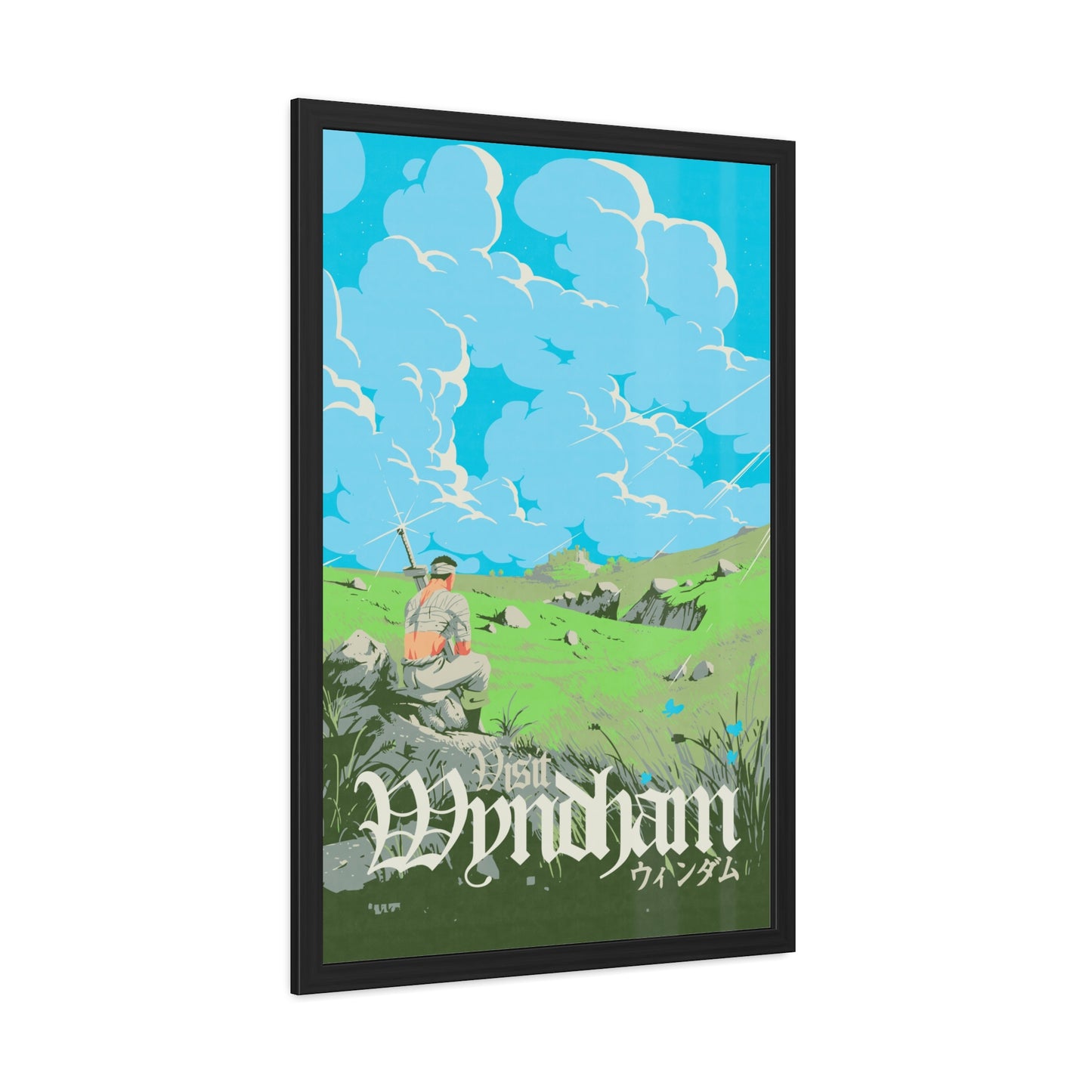 Visit Wyndham Travel Poster (Framed)