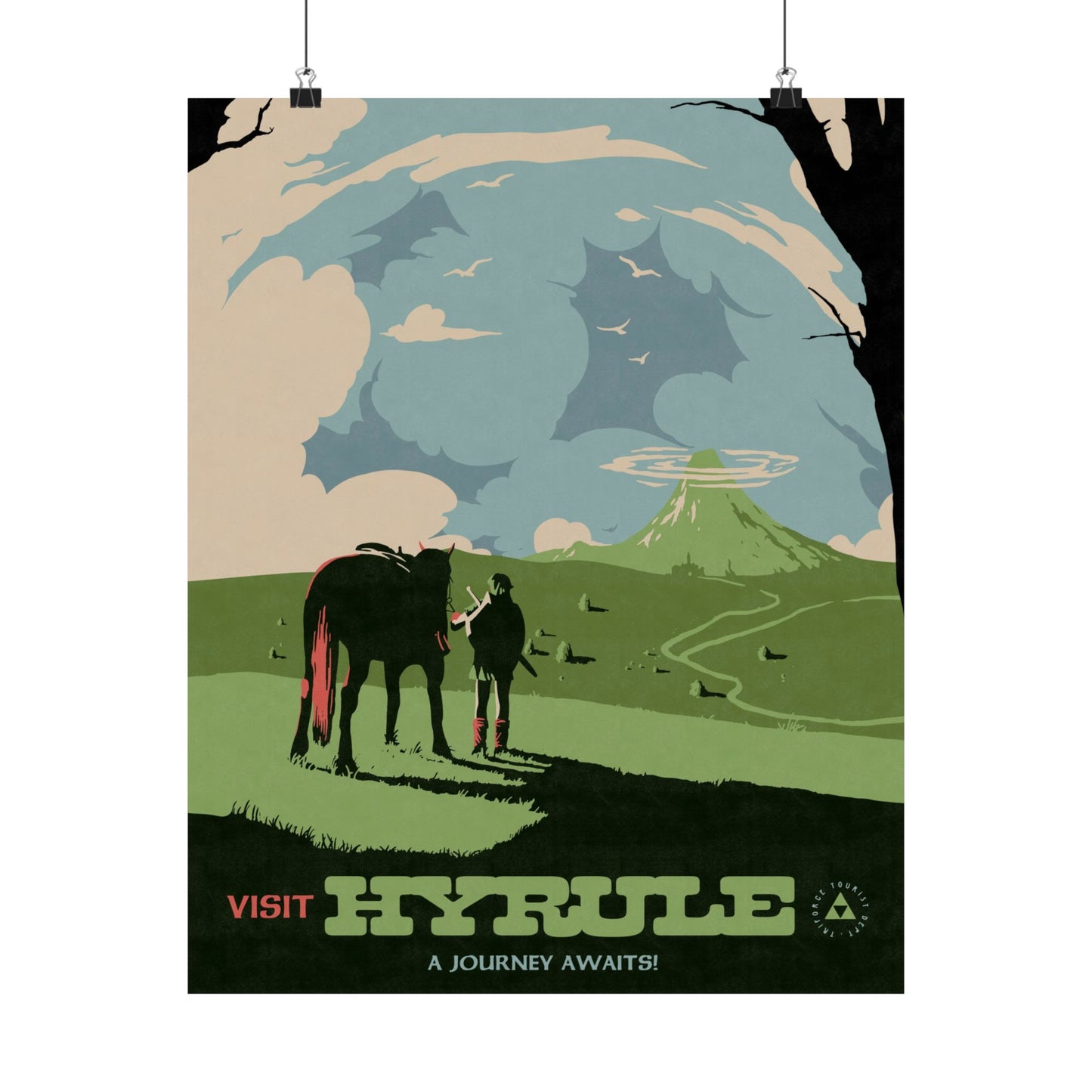 Visit Hero Travel Poster