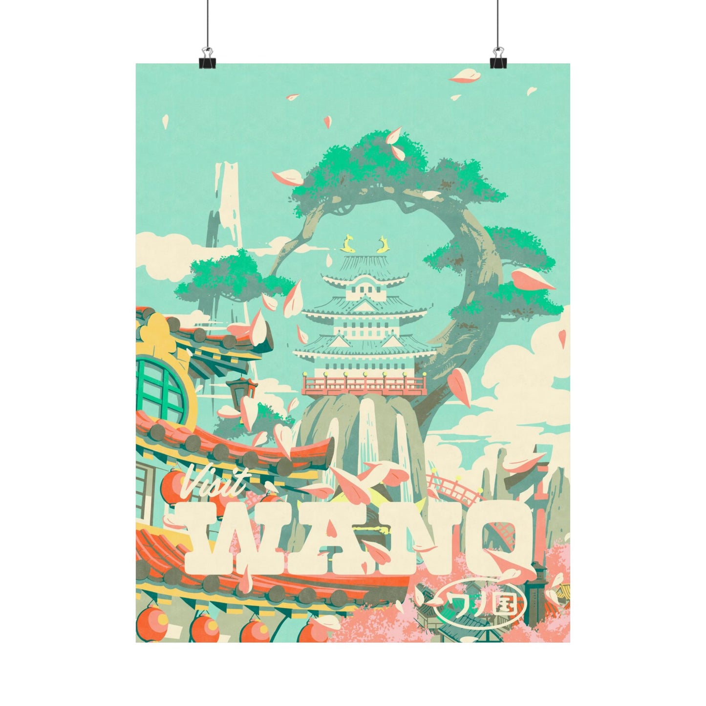 Visit Wano Travel Poster