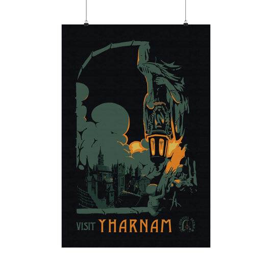Visit Yharnam Travel Poster