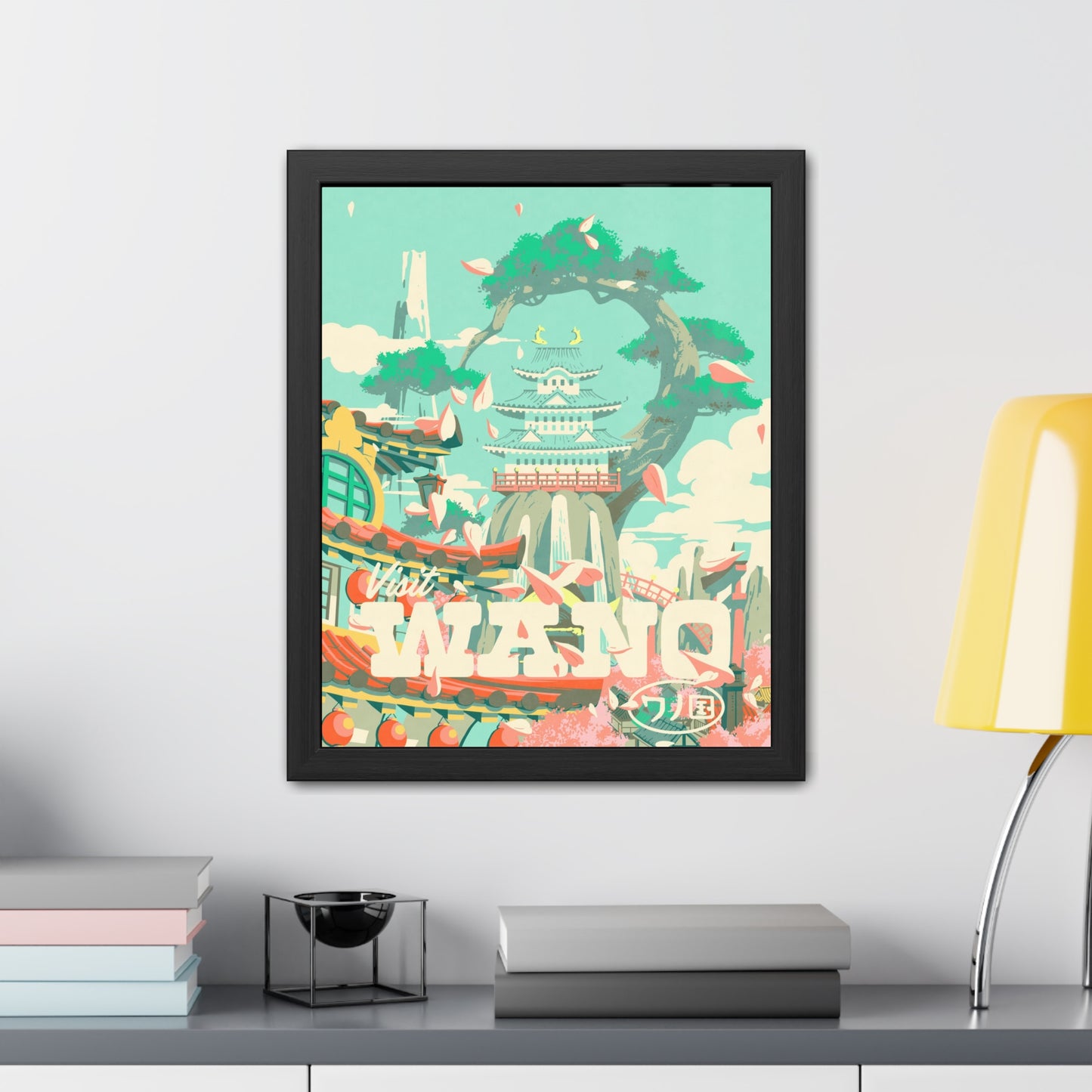 Visit Wano Travel Poster (Framed)