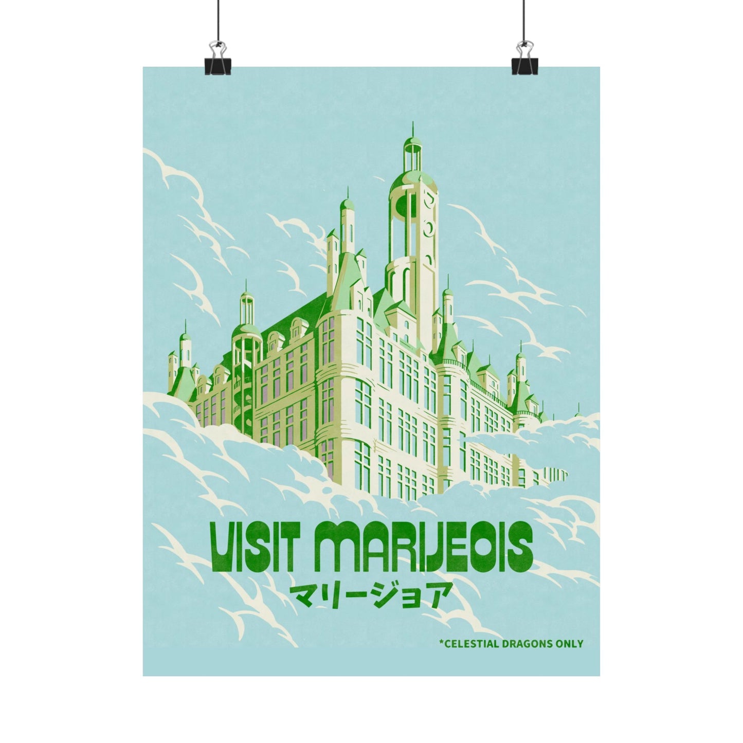 Visit Marijeois Travel Poster