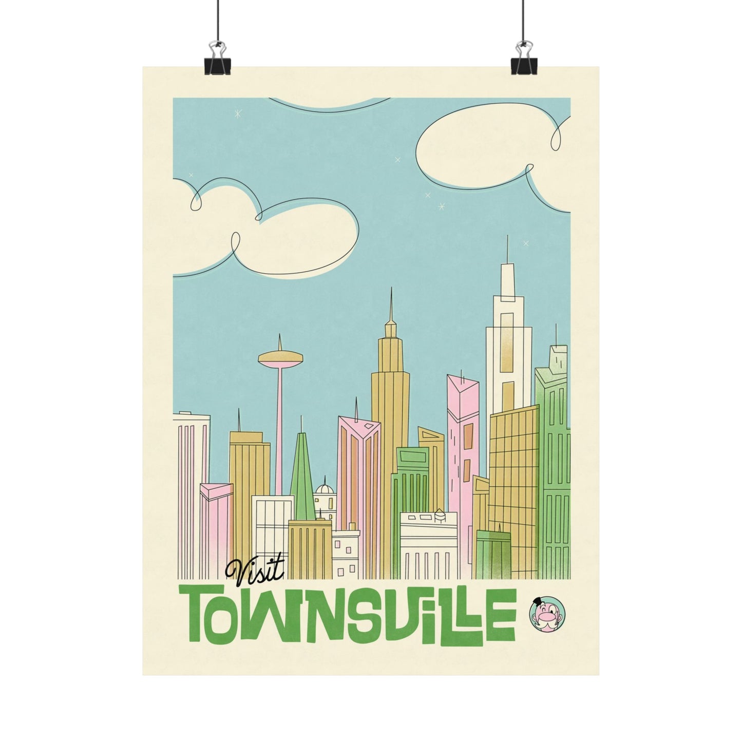 Visit Townsville Travel Poster
