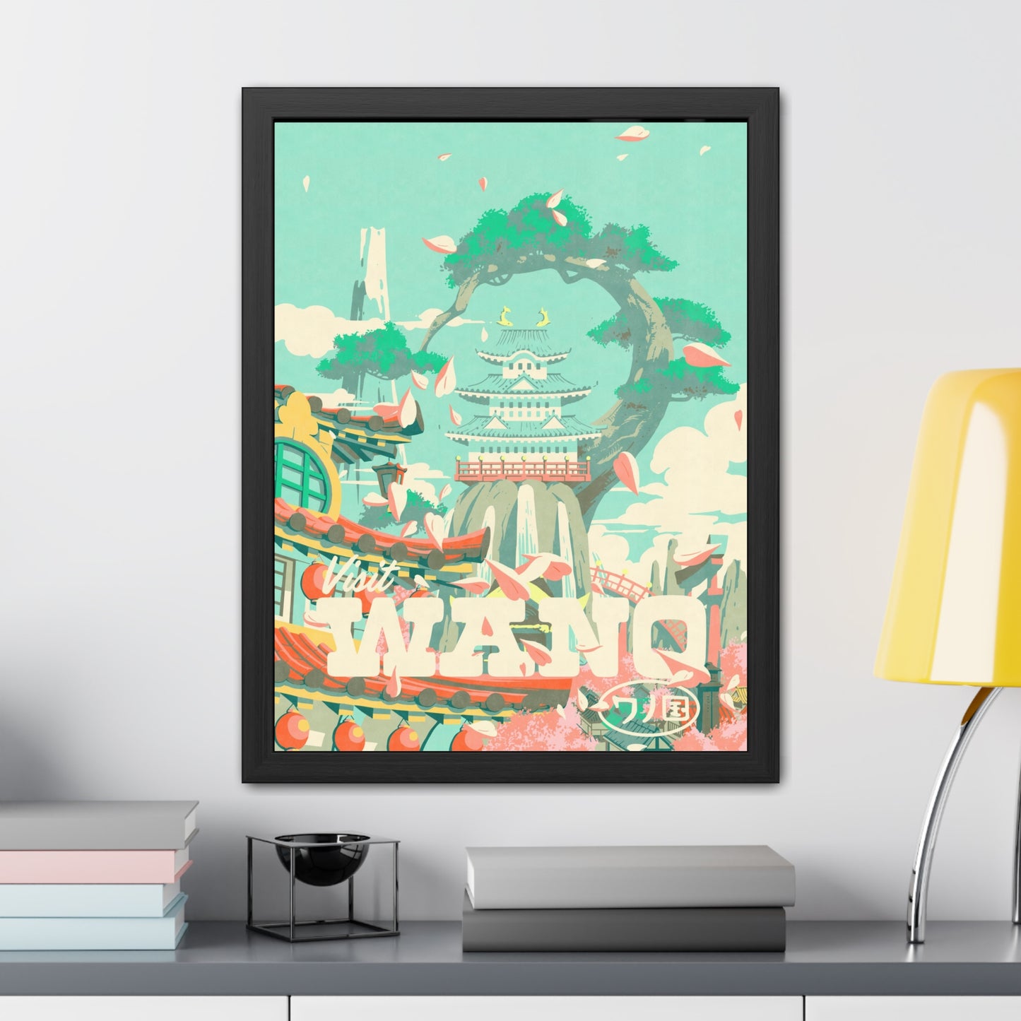 Visit Wano Travel Poster (Framed)