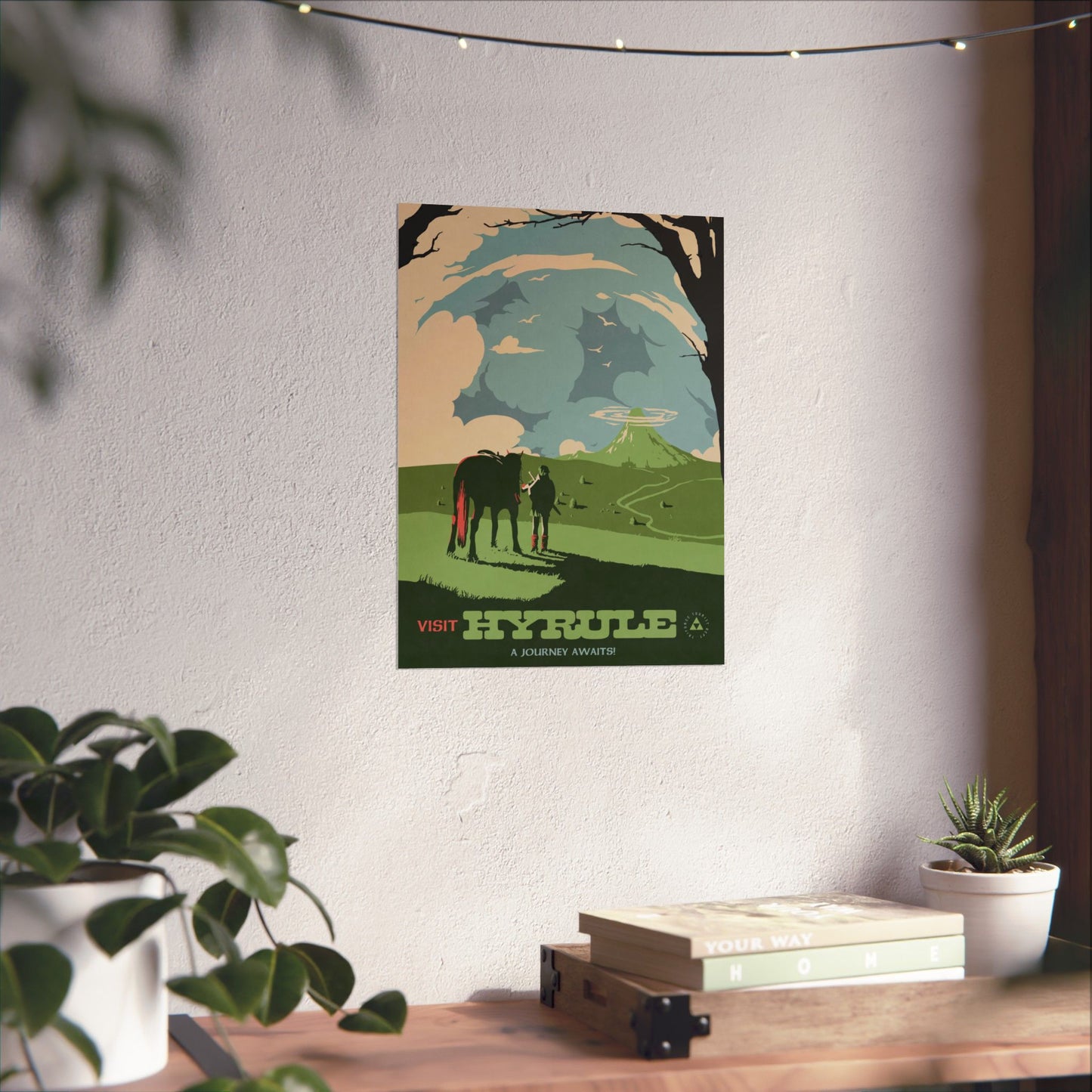 Visit Hero Travel Poster