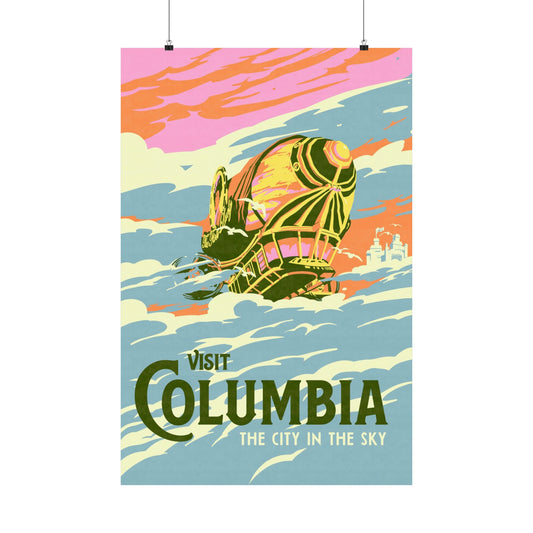 Visit Columbia Travel Poster