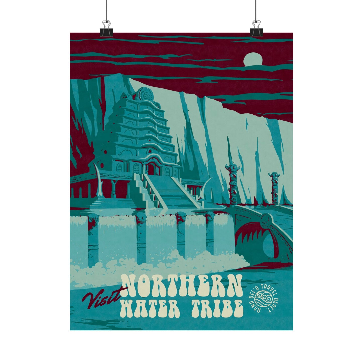 Visit Northern Water Tribe Travel Poster