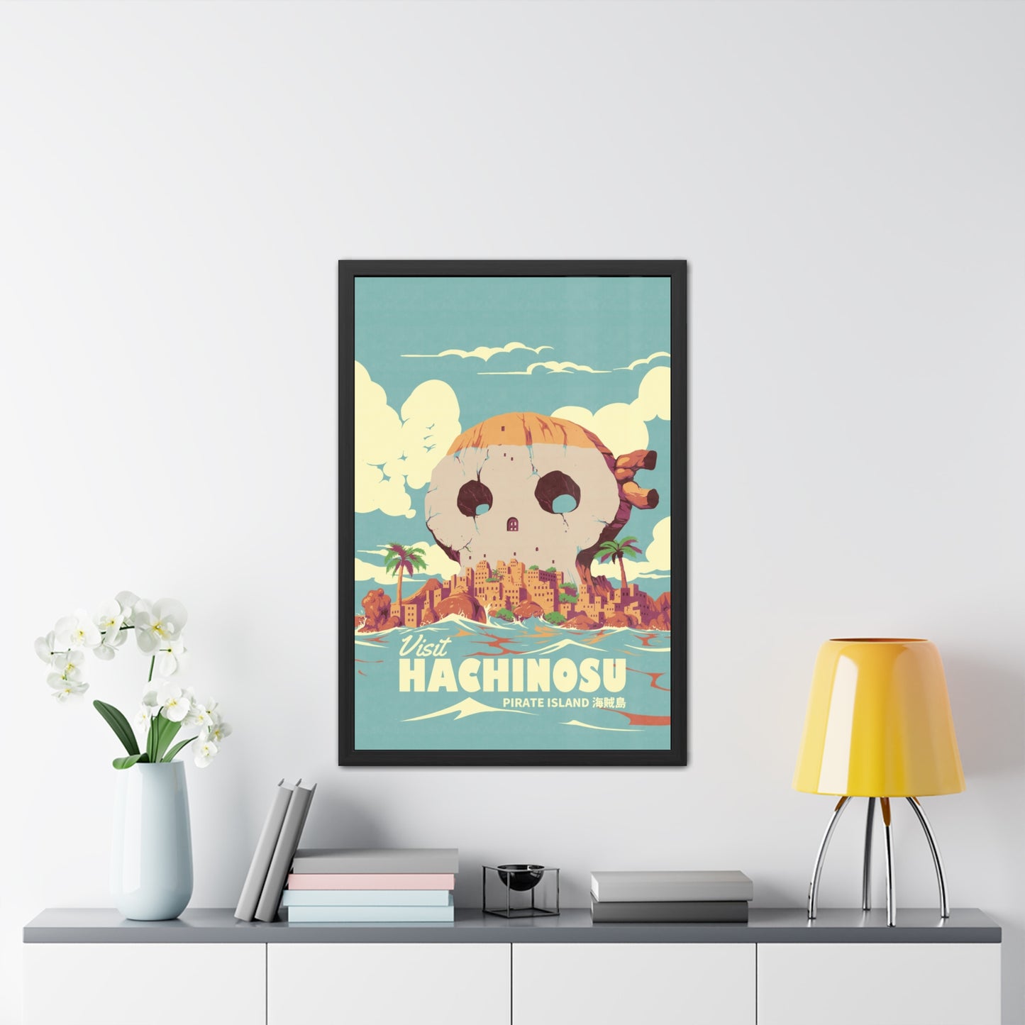 Visit Hachinosu Travel Poster (Framed)
