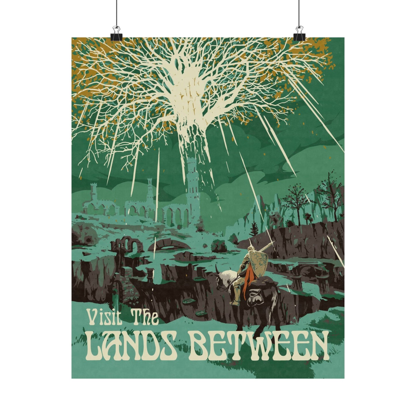 Visit The Lands Between Travel Poster