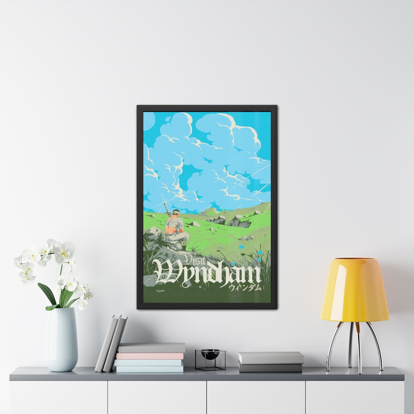 Visit Wyndham Travel Poster (Framed)