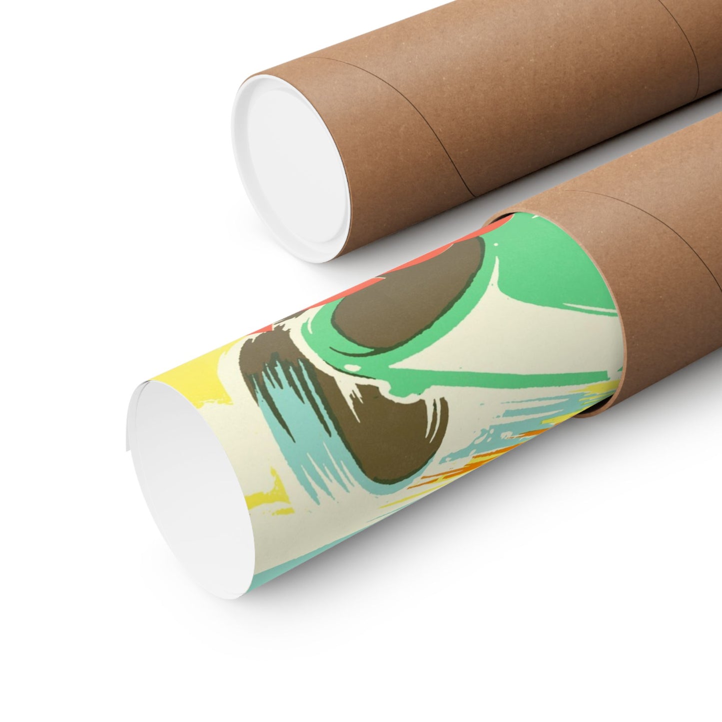 Visit Kart Beach Travel Poster