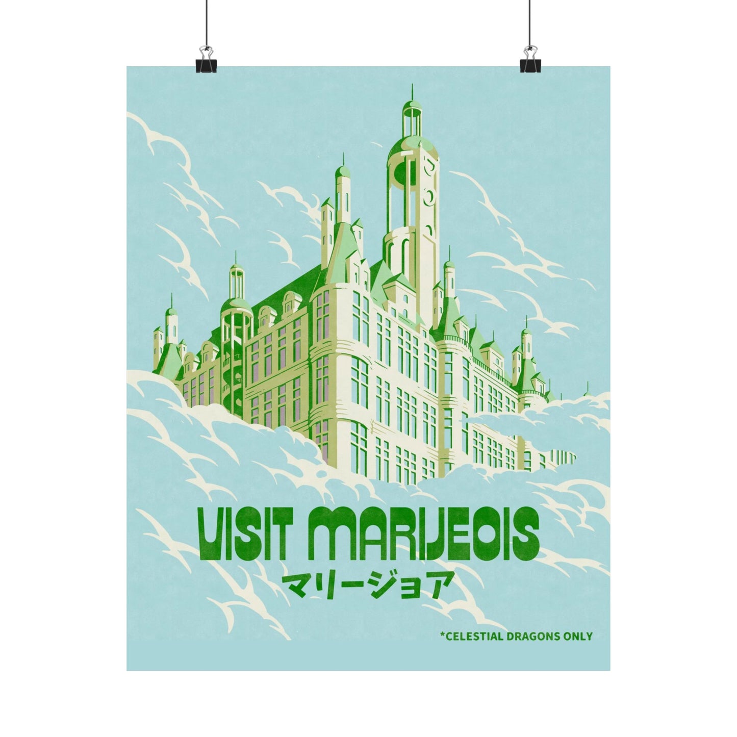 Visit Marijeois Travel Poster
