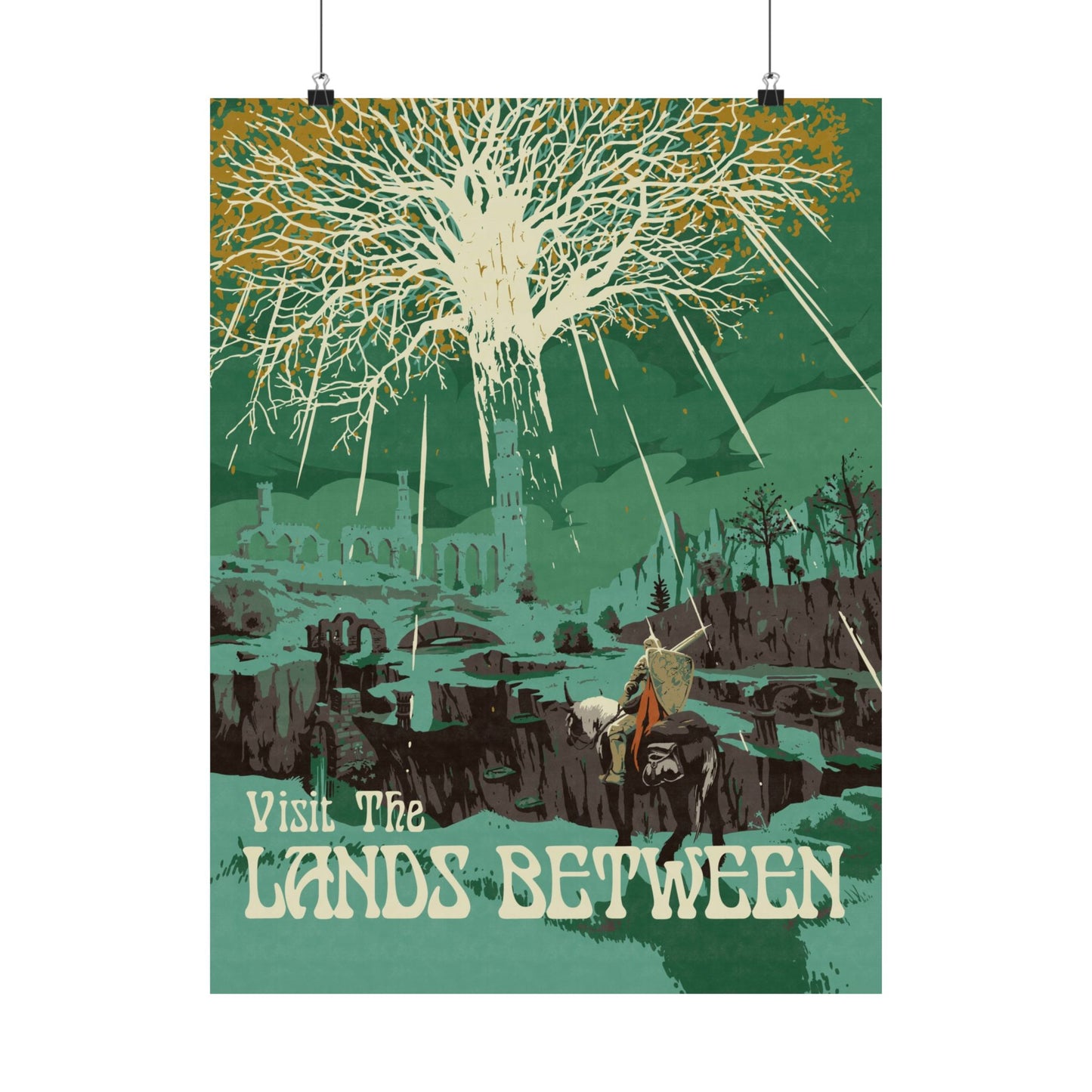 Visit The Lands Between Travel Poster