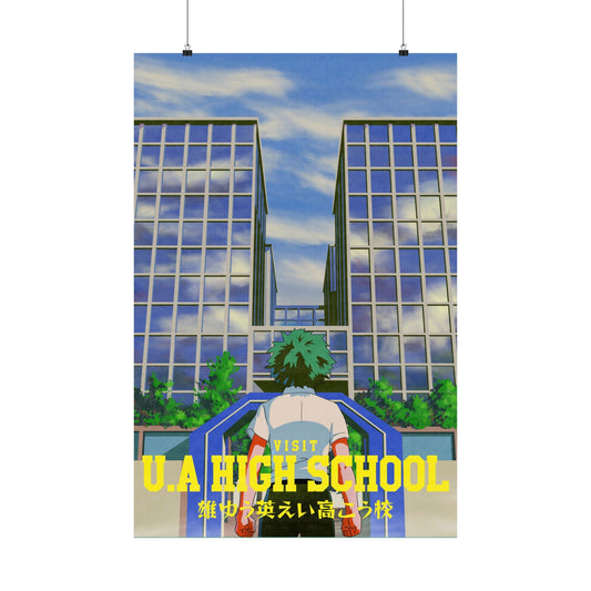 Visit UA High School Travel Poster