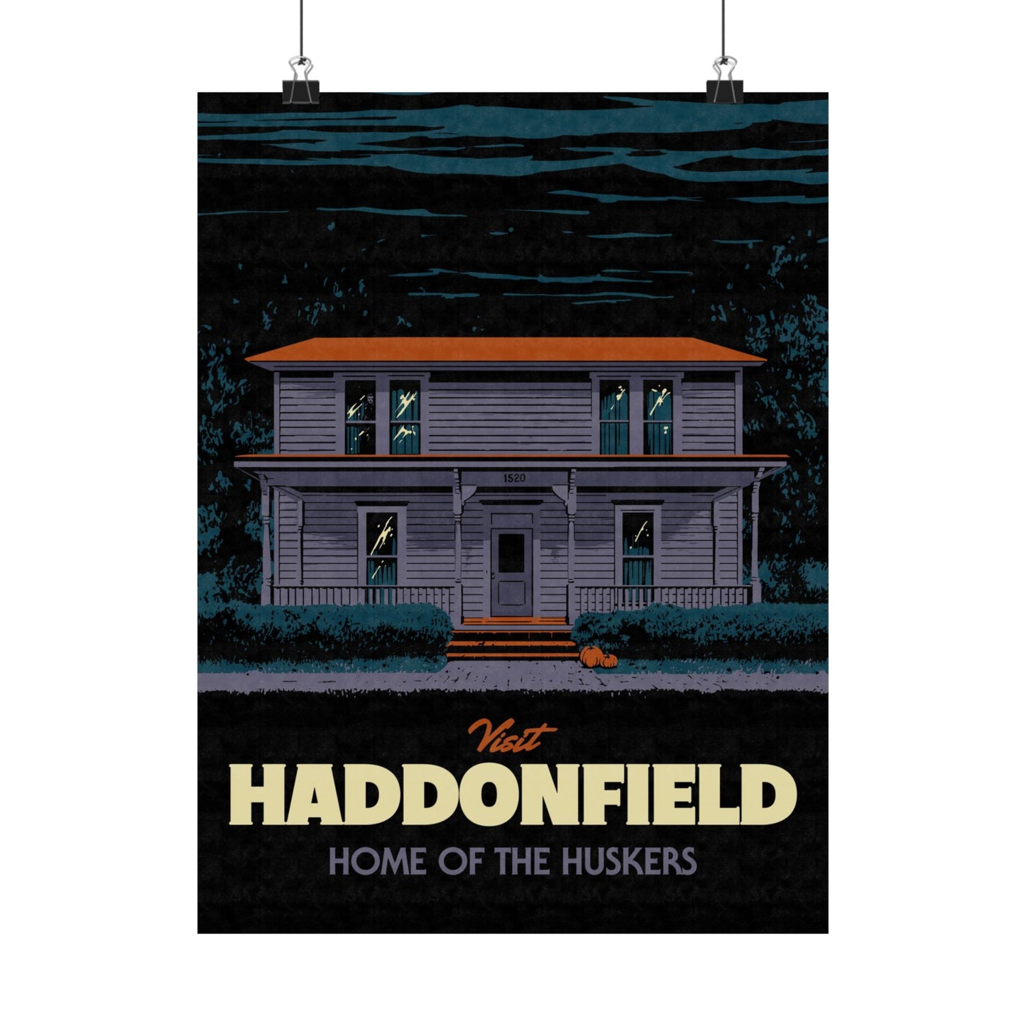 Visit Haddonfield Travel Poster