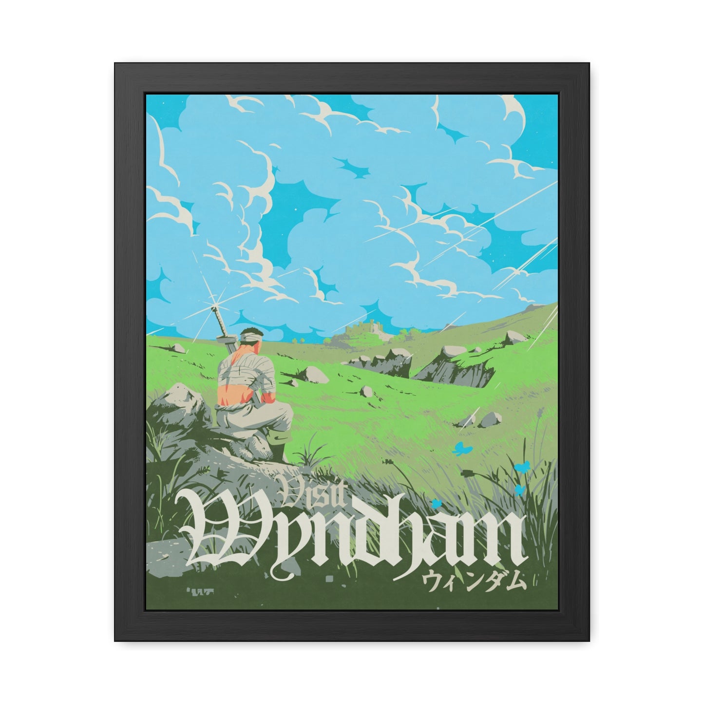 Visit Wyndham Travel Poster (Framed)