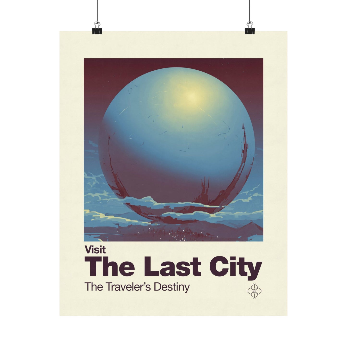 Visit The Last City Travel Poster