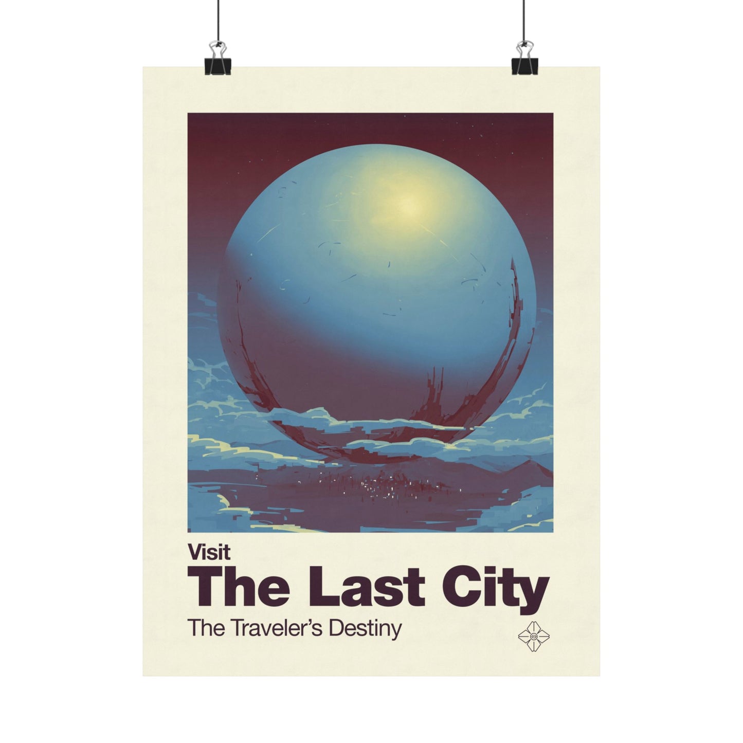 Visit The Last City Travel Poster
