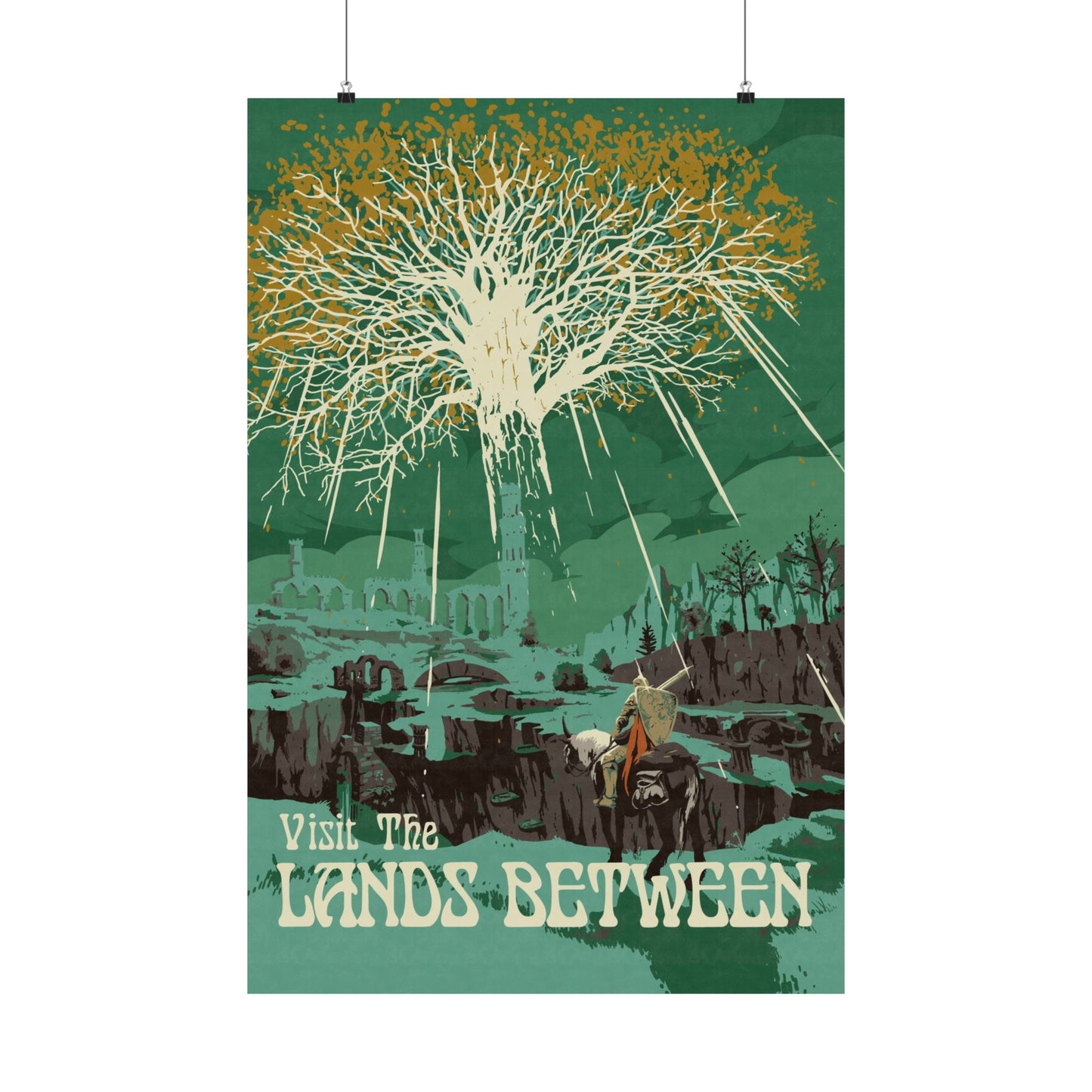 Visit The Lands Between Travel Poster