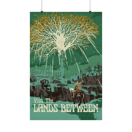 Visit The Lands Between Travel Poster