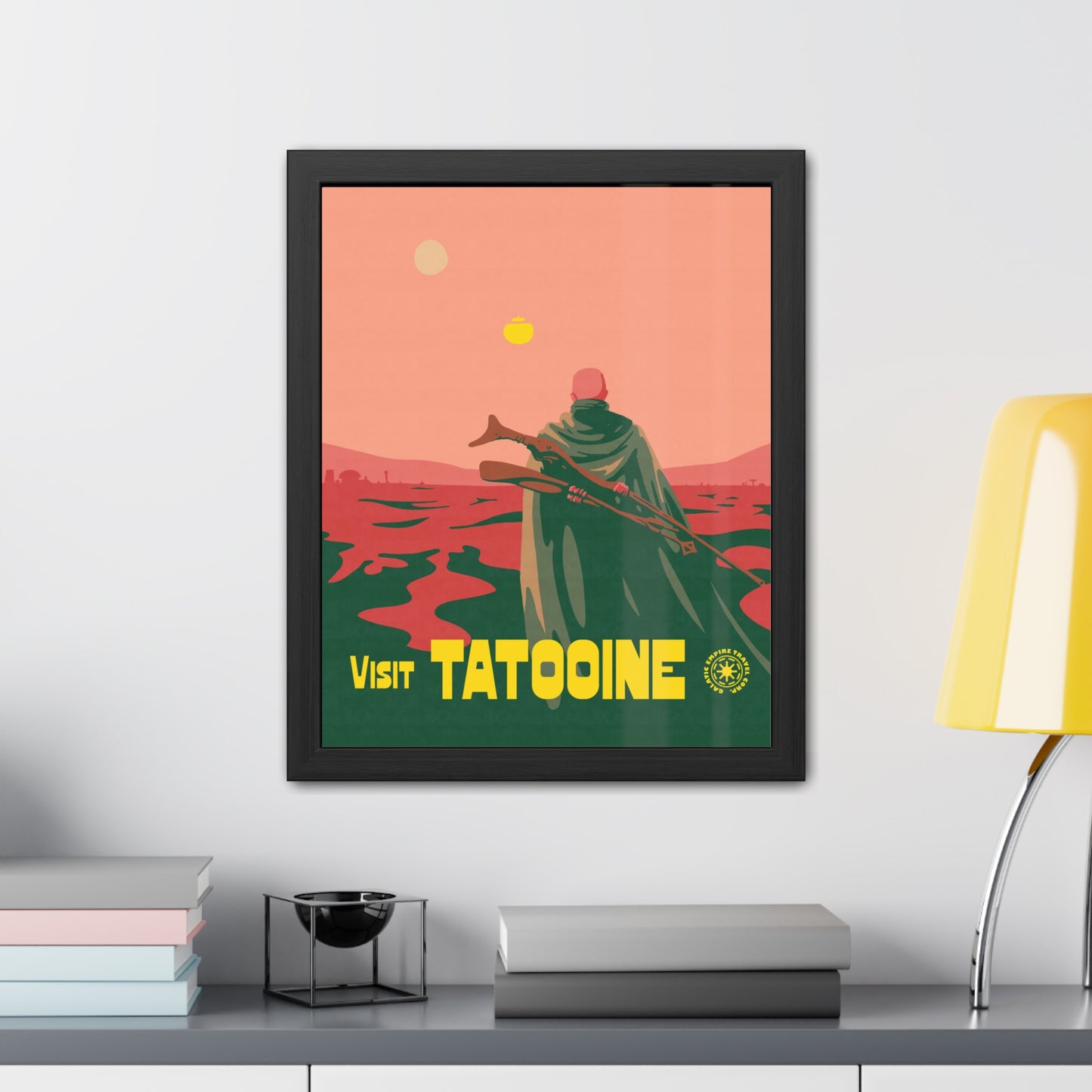 Visit Tatooine Poster (Framed)