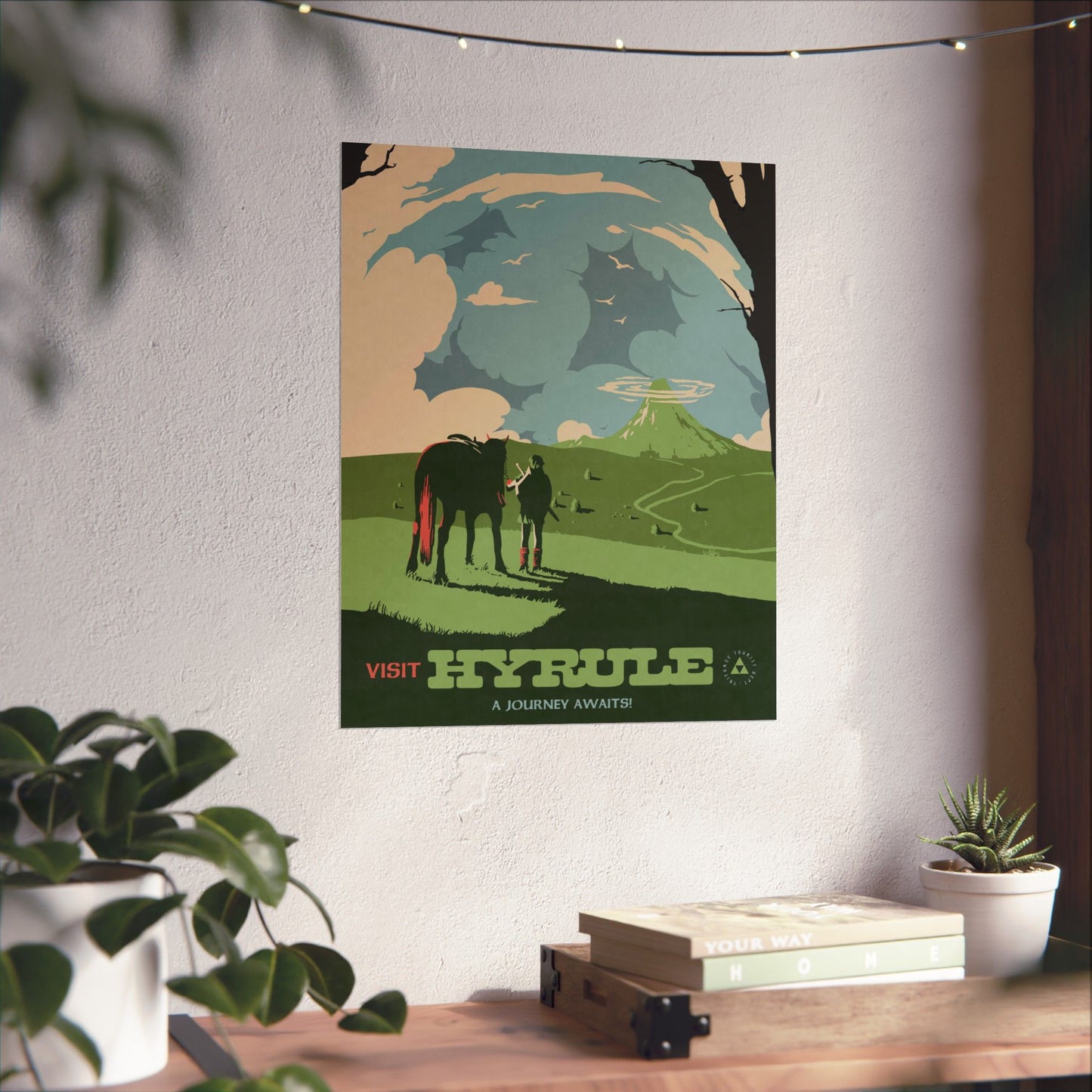 Visit Hero Travel Poster