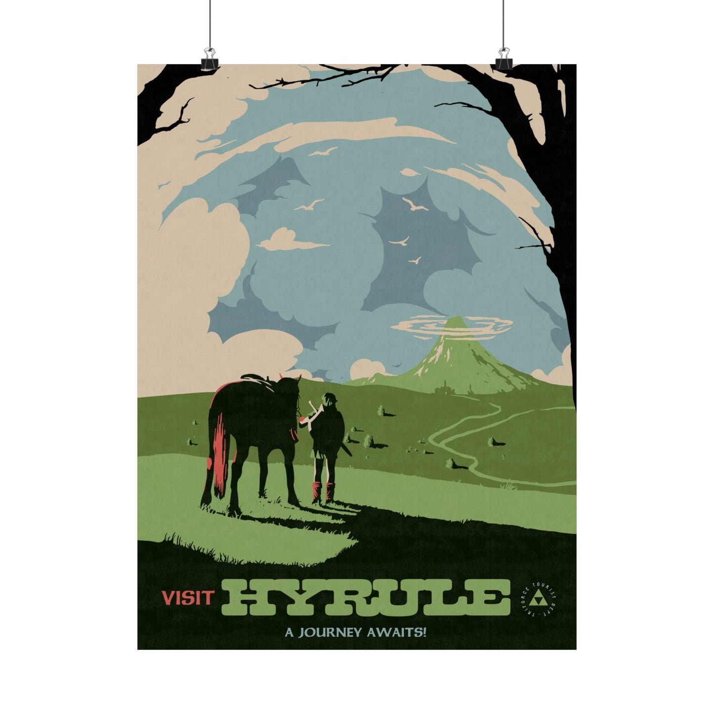 Visit Hero Travel Poster
