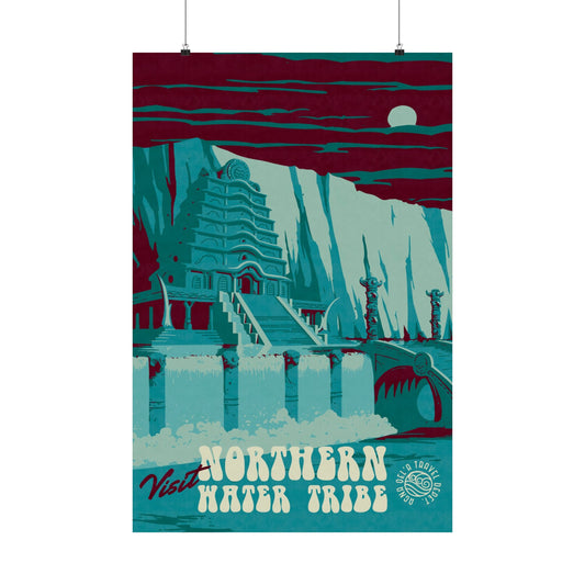 Visit Northern Water Tribe Travel Poster