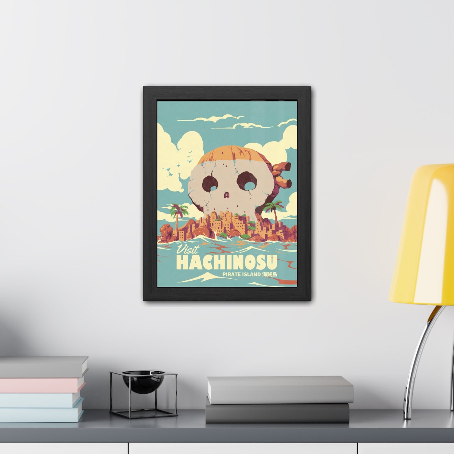 Visit Hachinosu Travel Poster (Framed)