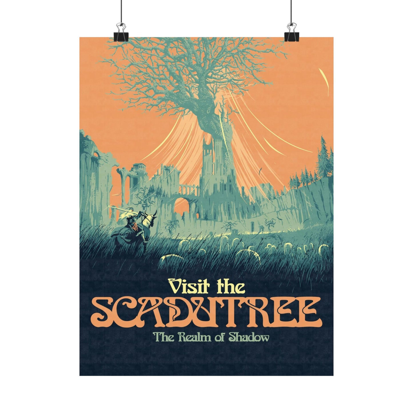 Visit The Scadutree Travel Poster