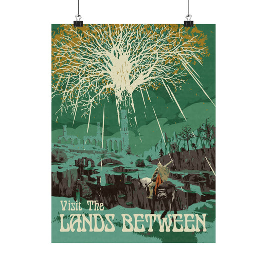 Visit The Lands Between Travel Poster
