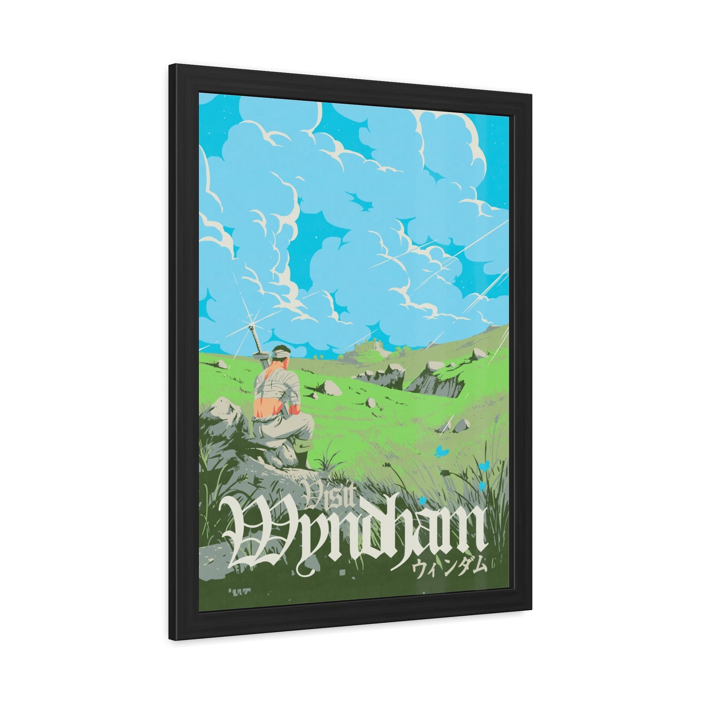 Visit Wyndham Travel Poster (Framed)