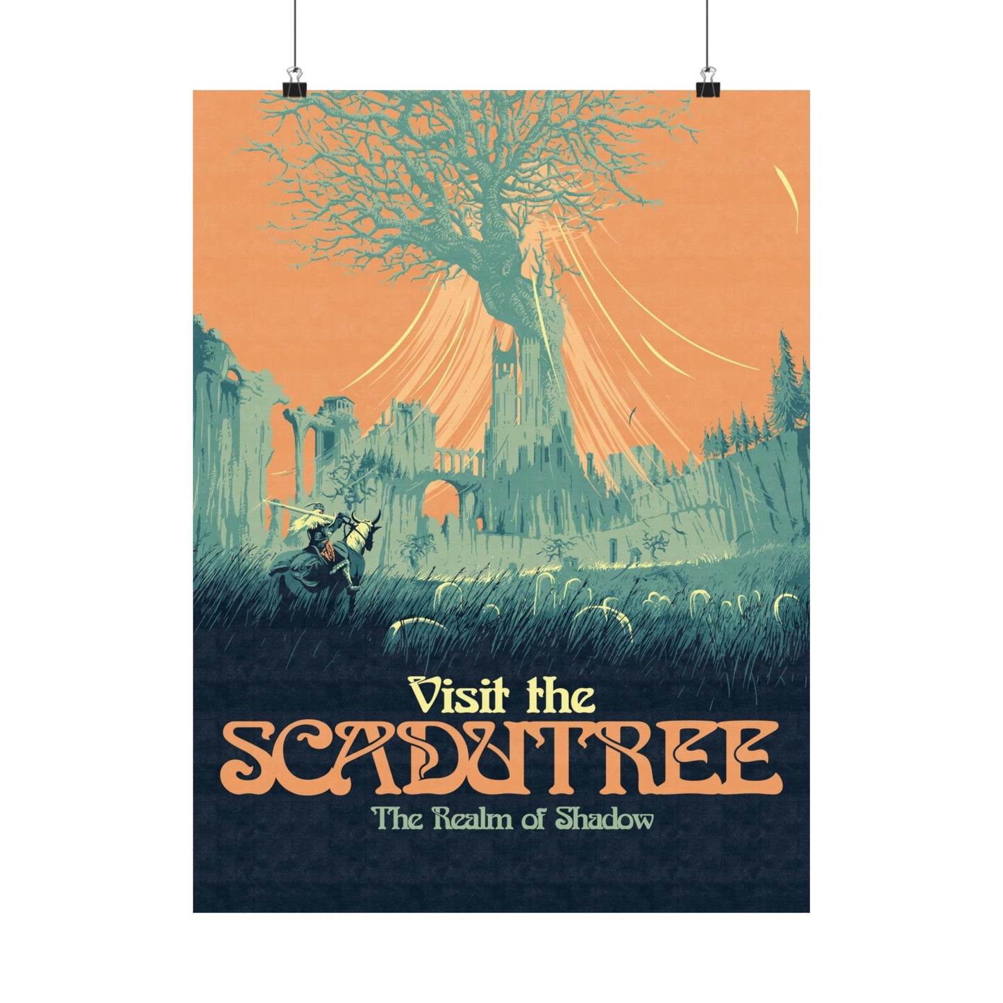 Visit The Scadutree Travel Poster