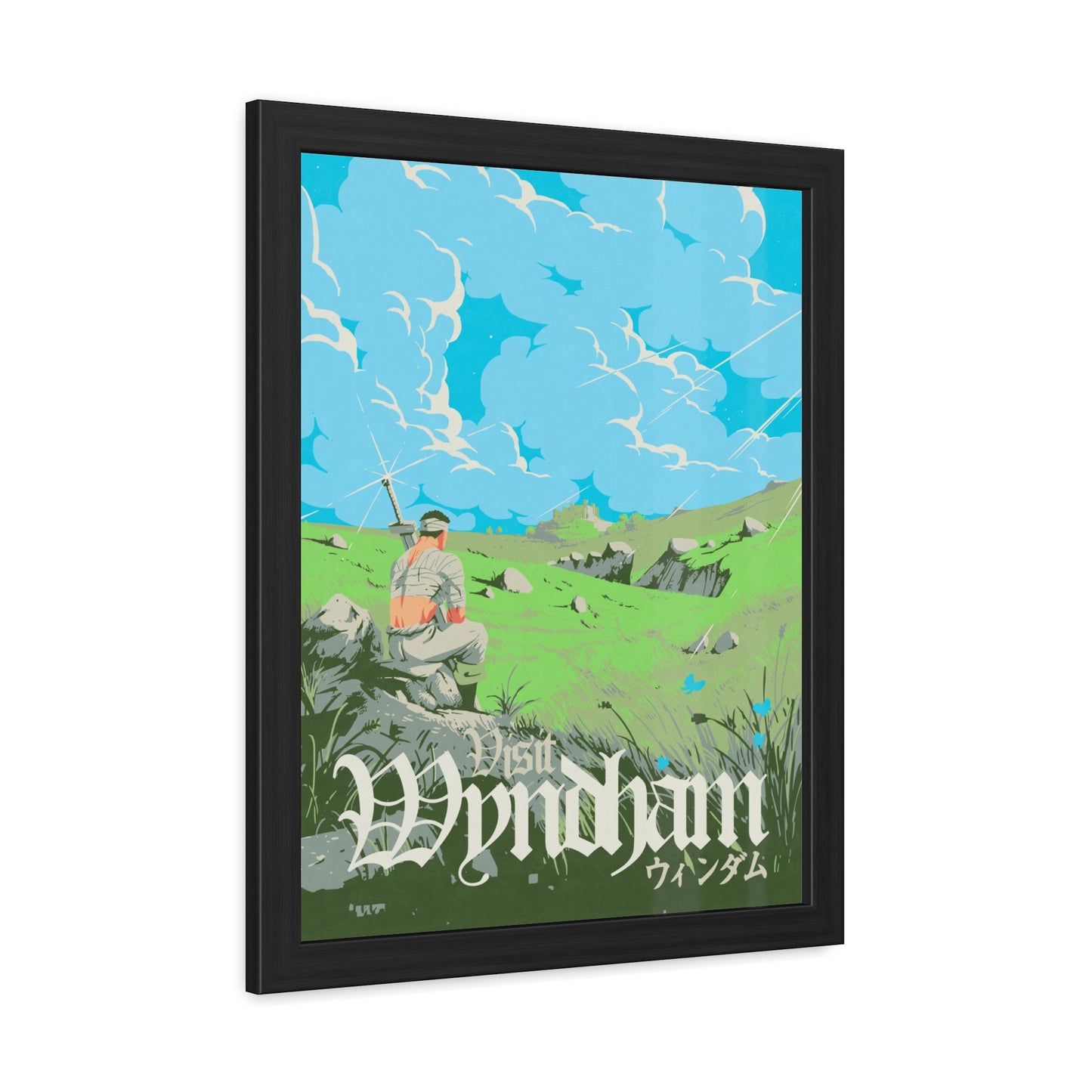 Visit Wyndham Travel Poster (Framed)