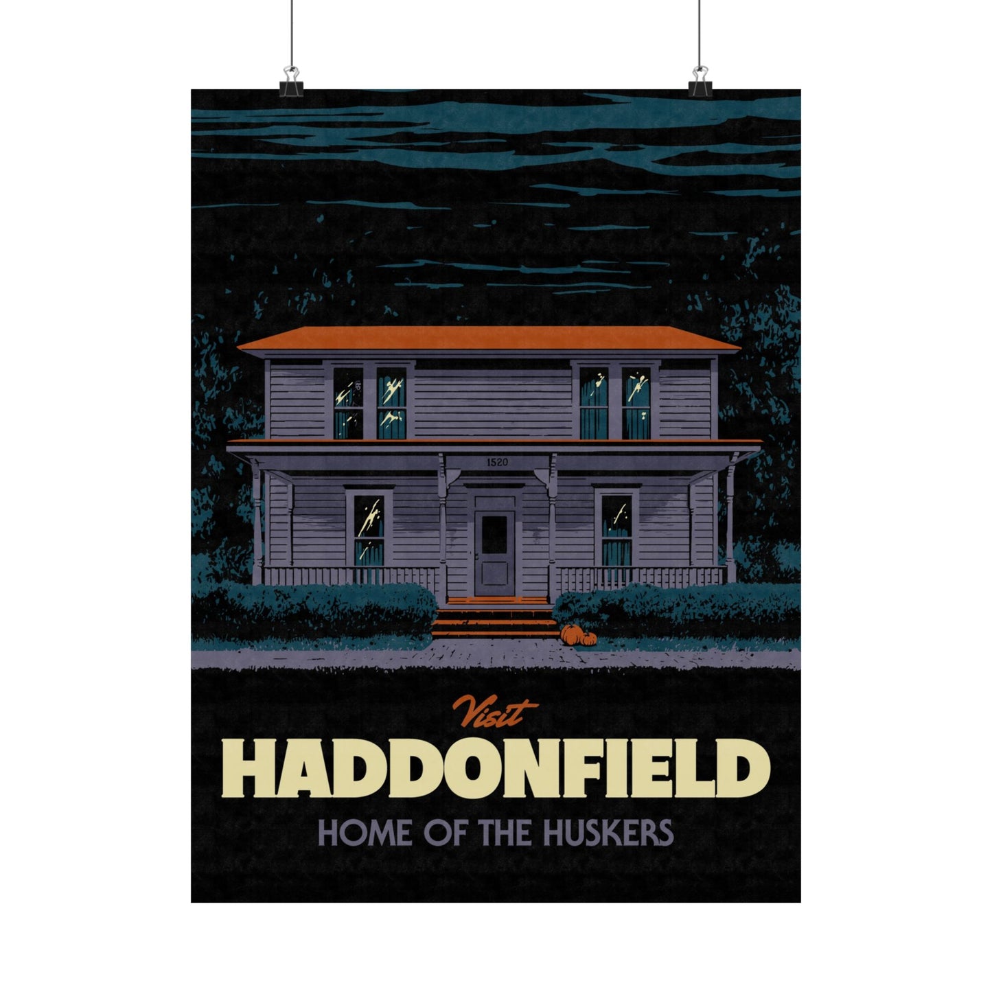 Visit Haddonfield Travel Poster