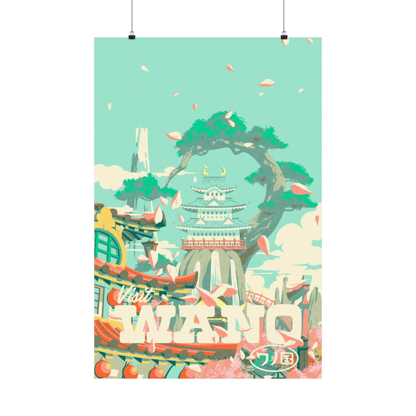 Visit Wano Travel Poster