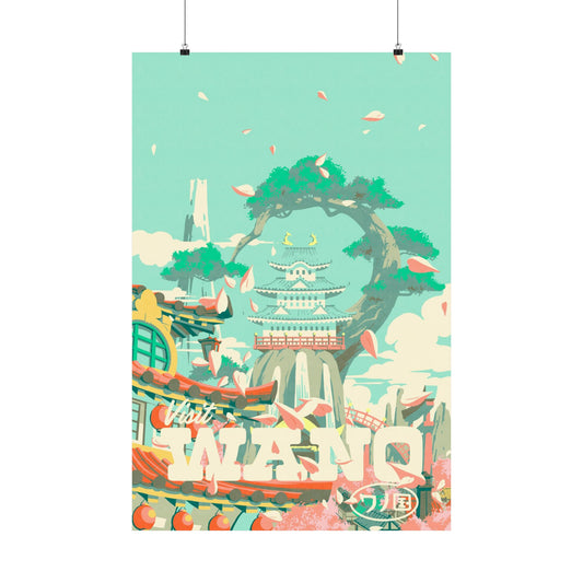 Visit Wano Travel Poster