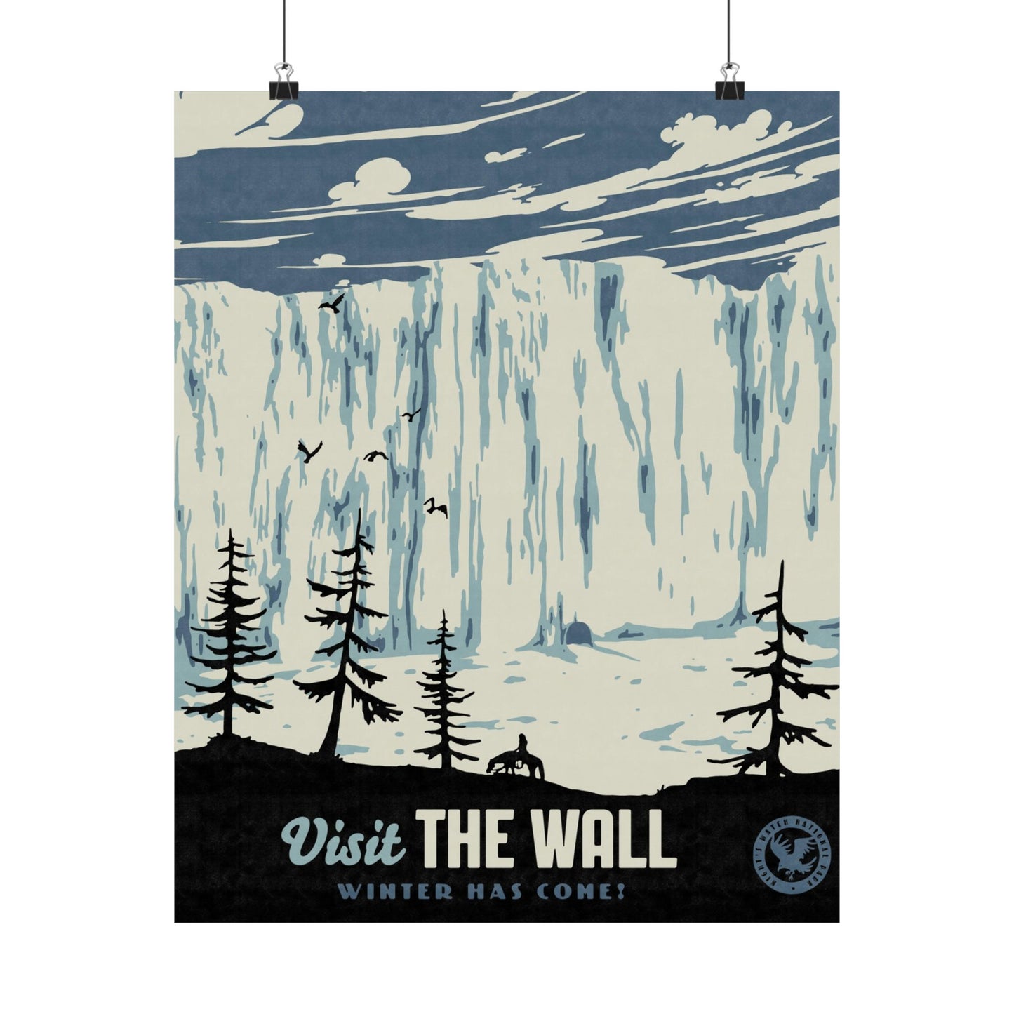 Visit The Wall Travel Poster