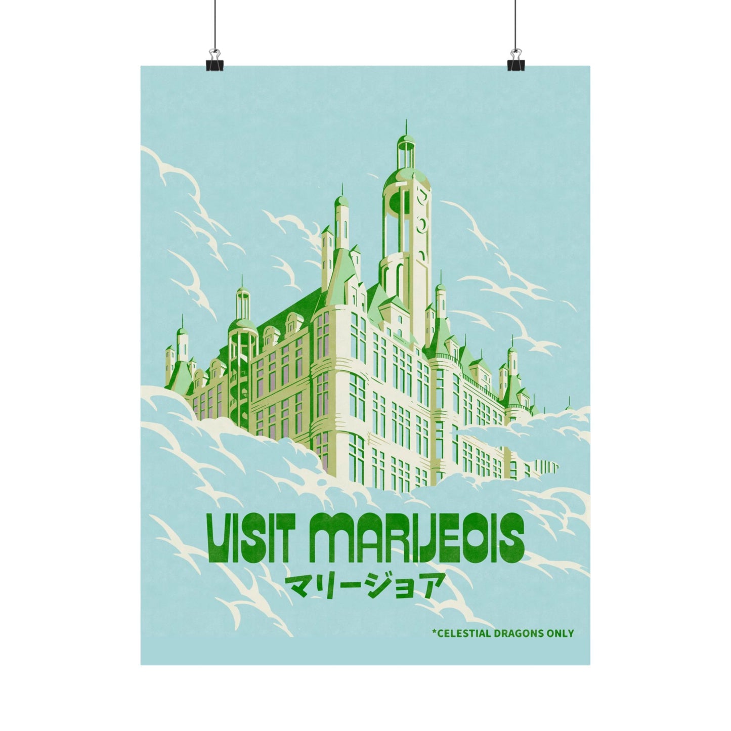 Visit Marijeois Travel Poster