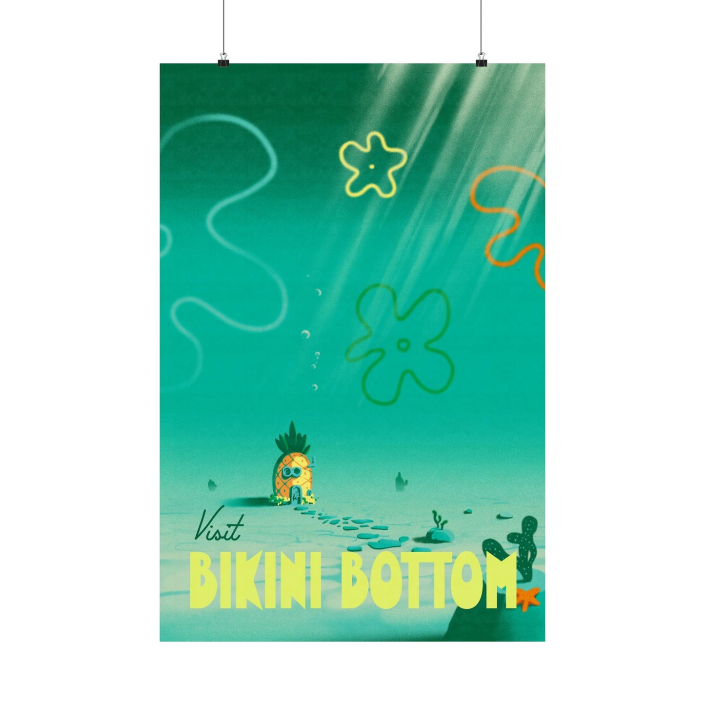Visit Bikini Bottom Poster