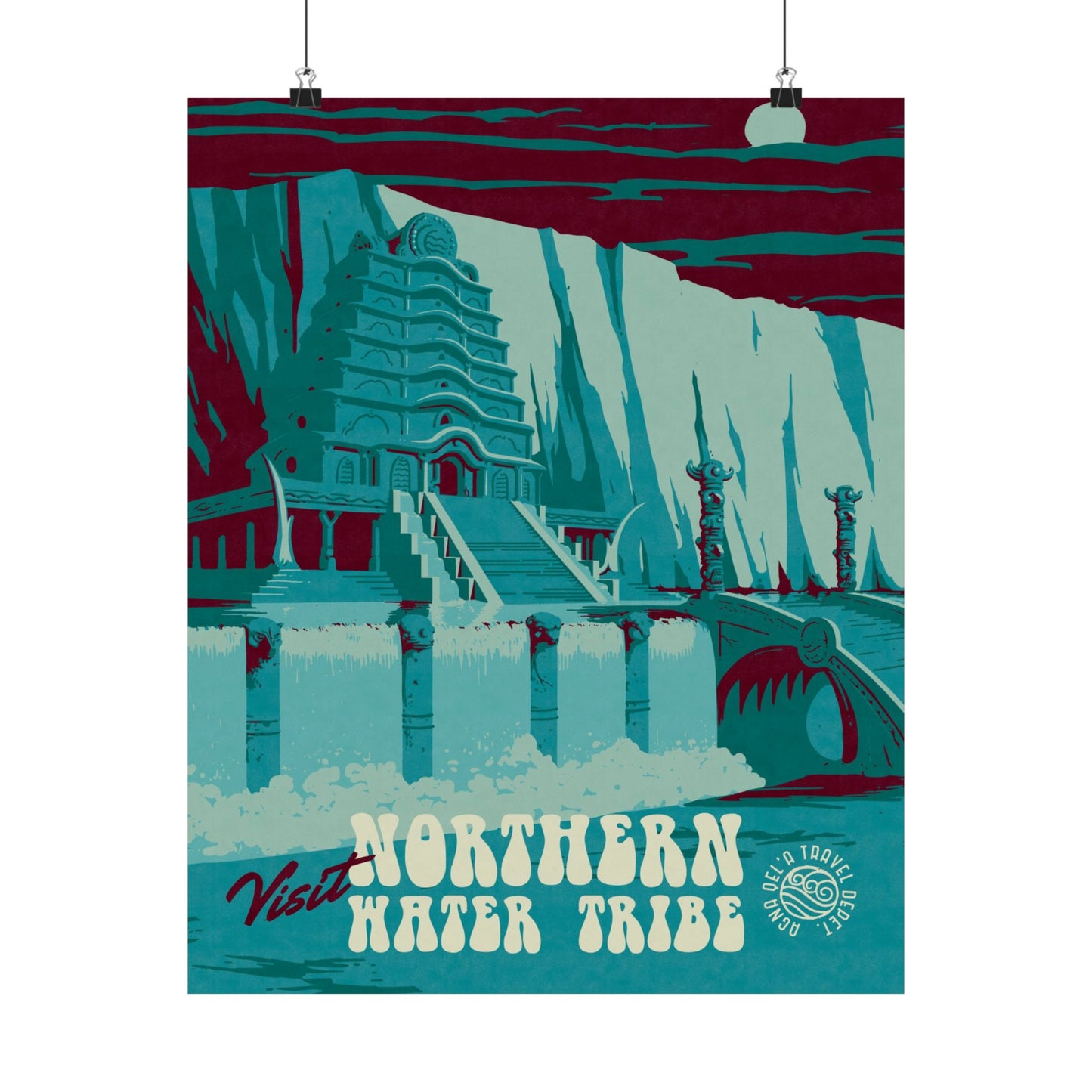 Visit Northern Water Tribe Travel Poster