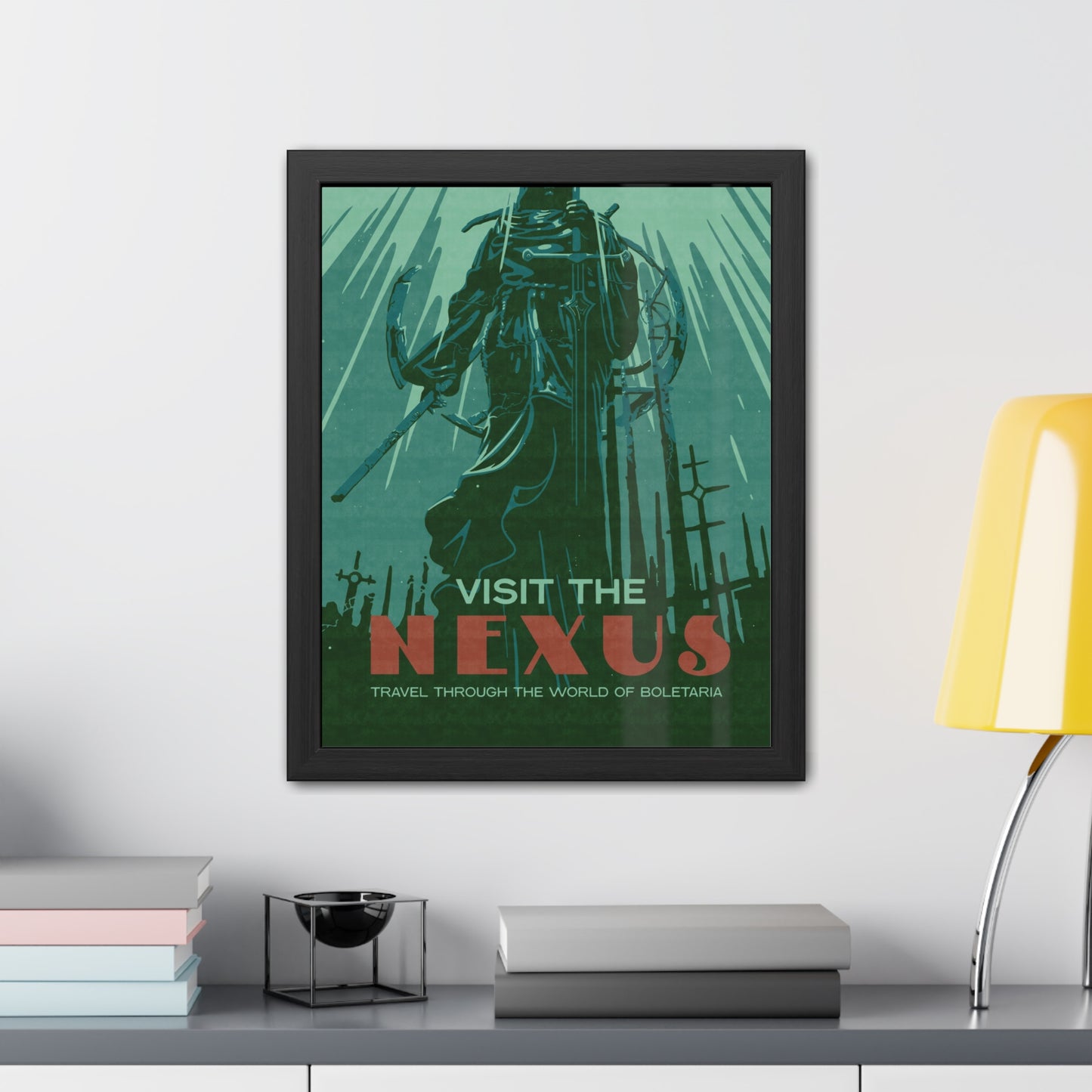 Visit The Nexus Travel Poster (Framed)