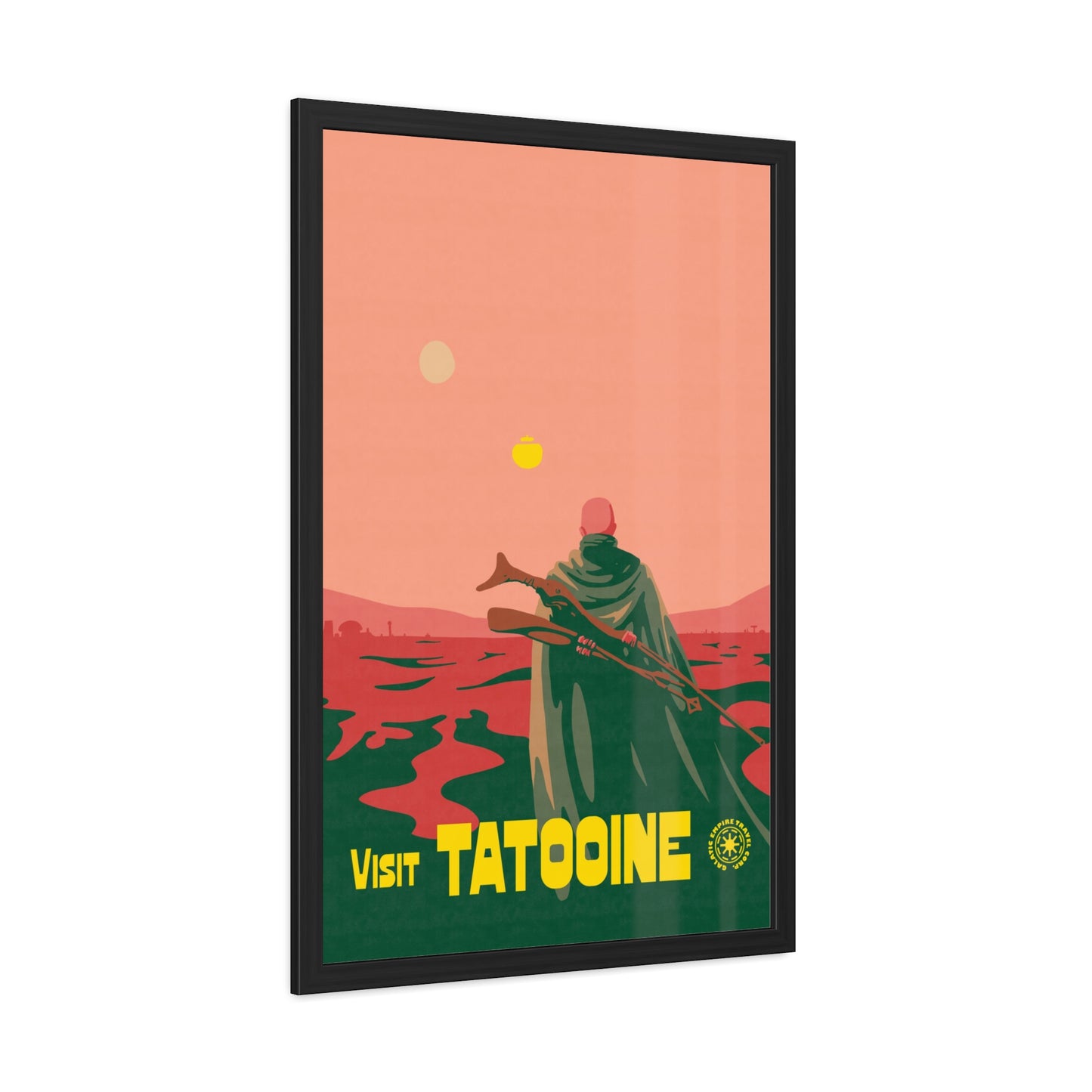 Visit Tatooine Poster (Framed)