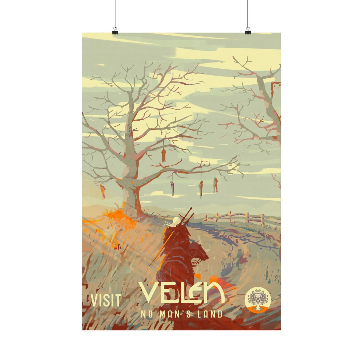 Visit Velen Travel Poster