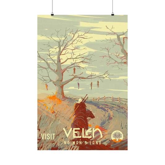 Visit Velen Travel Poster
