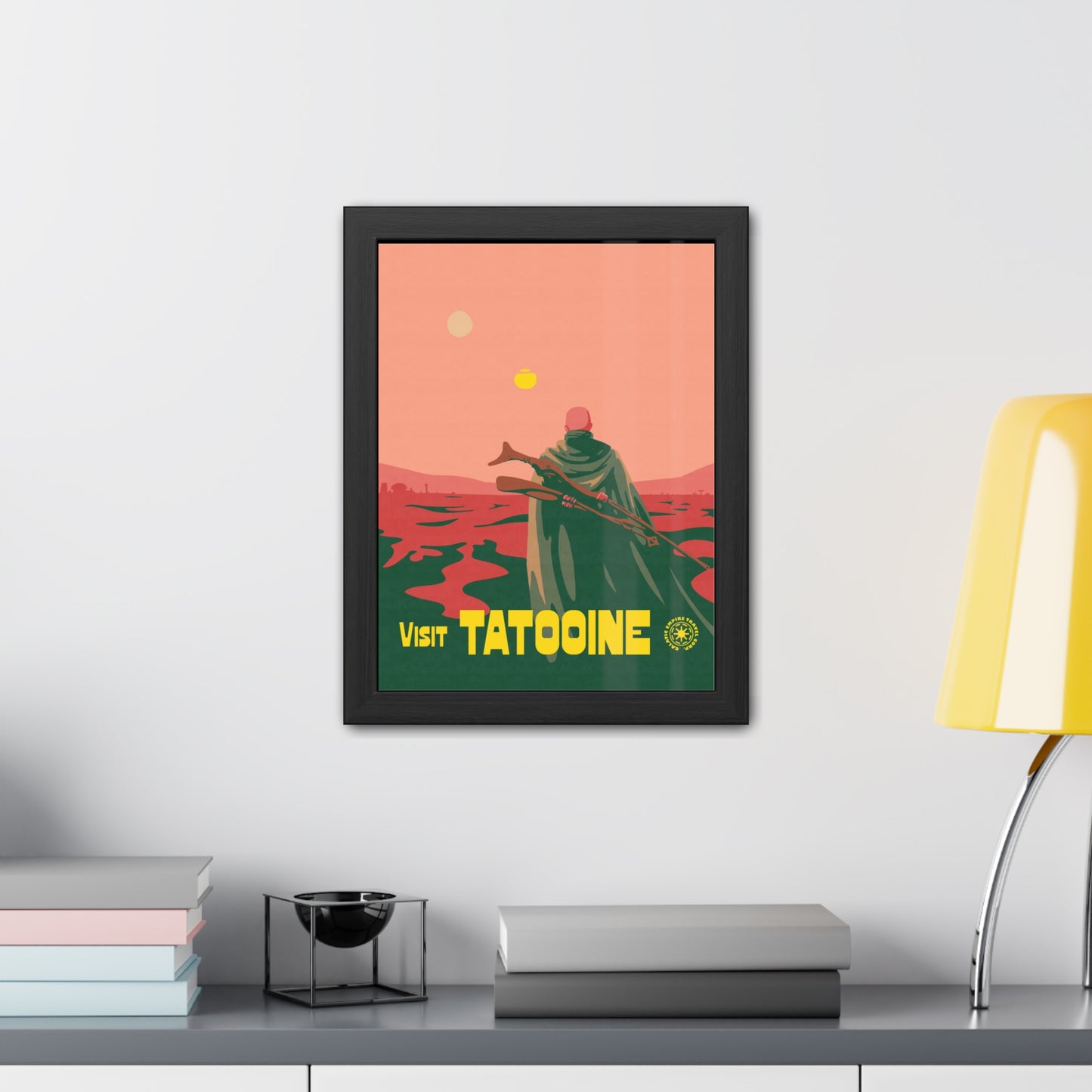 Visit Tatooine Poster (Framed)